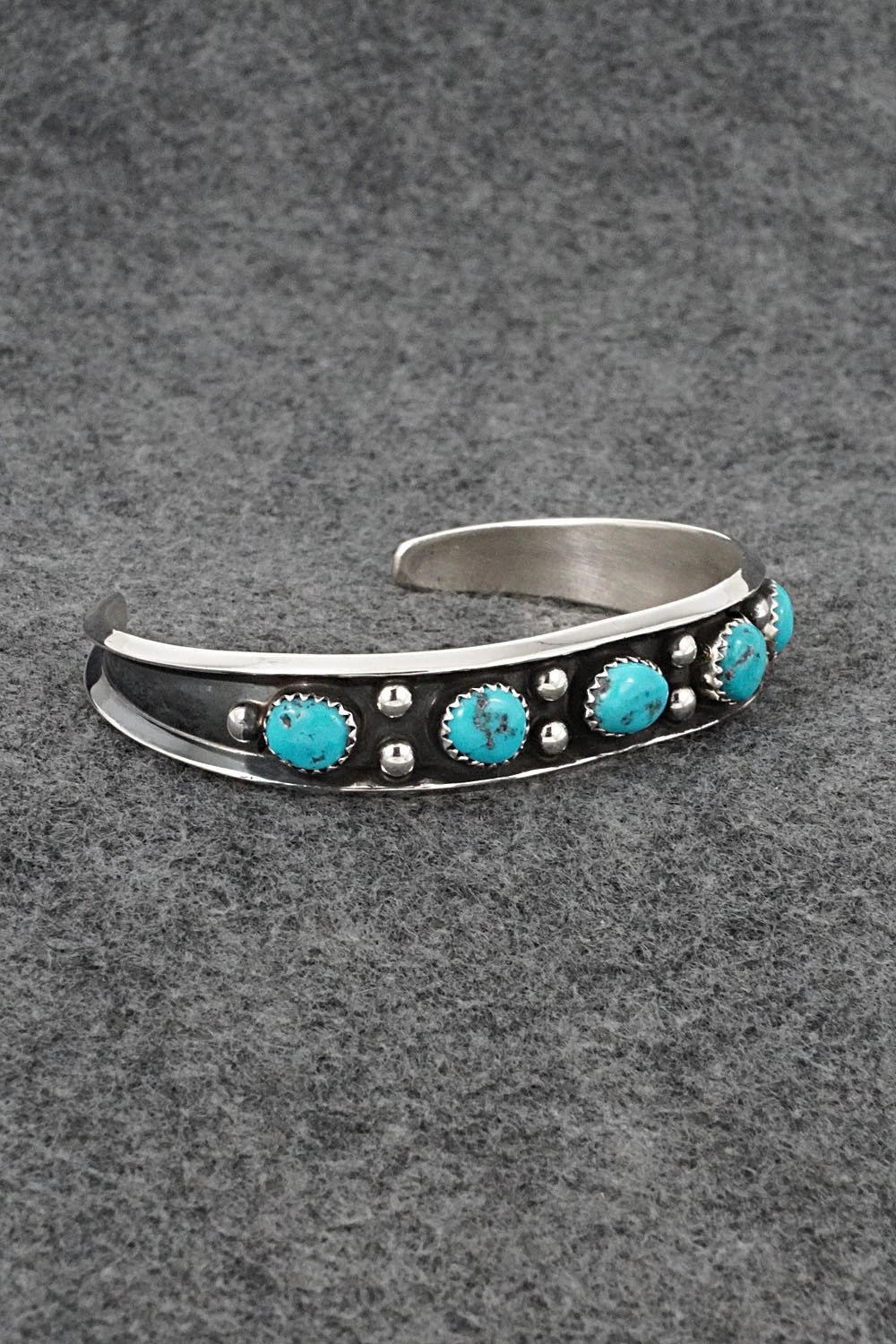 Turquoise & Sterling Silver Bracelet - Paul Largo