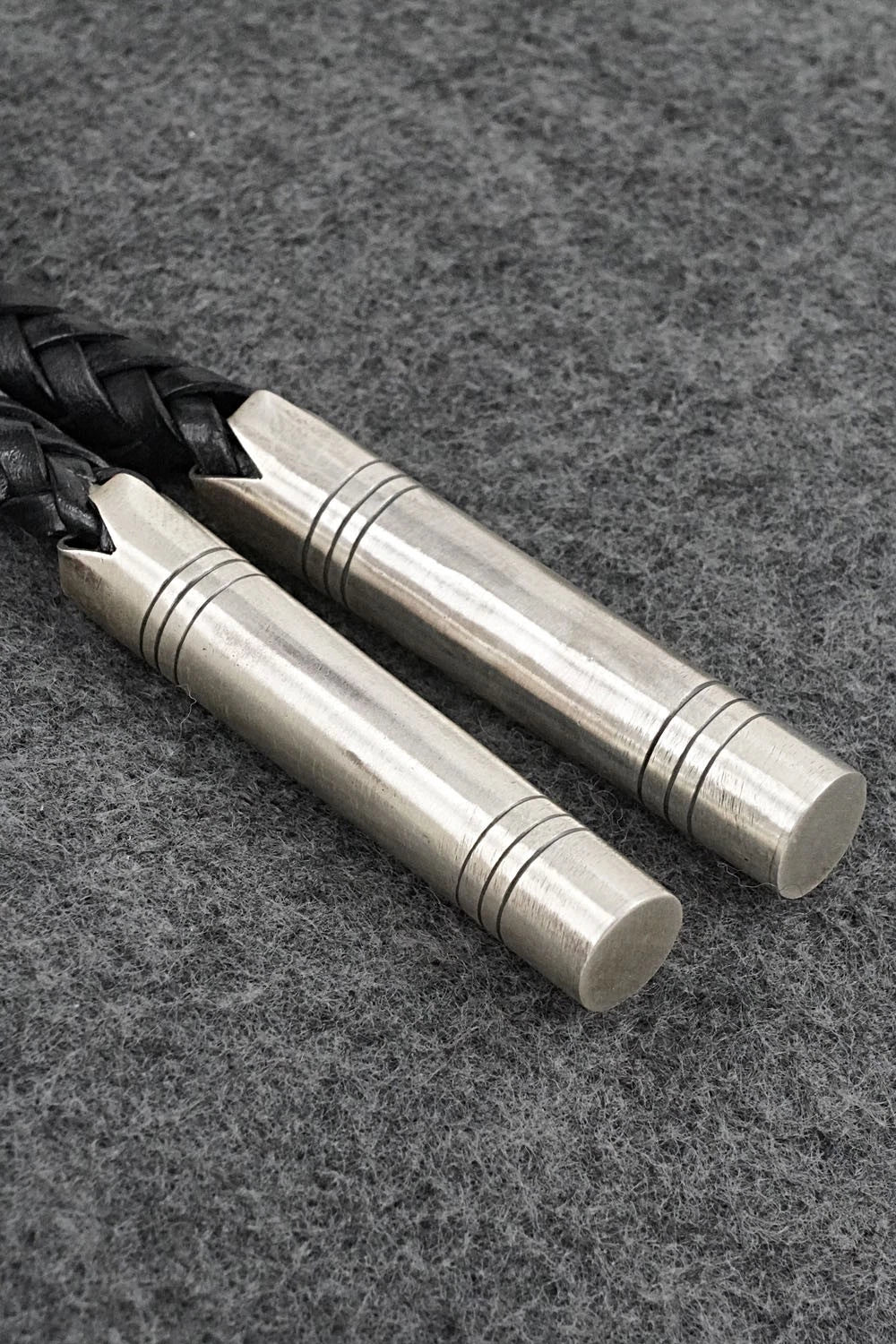 Turquoise & Sterling Silver Bolo Tie - Bobby Johnson