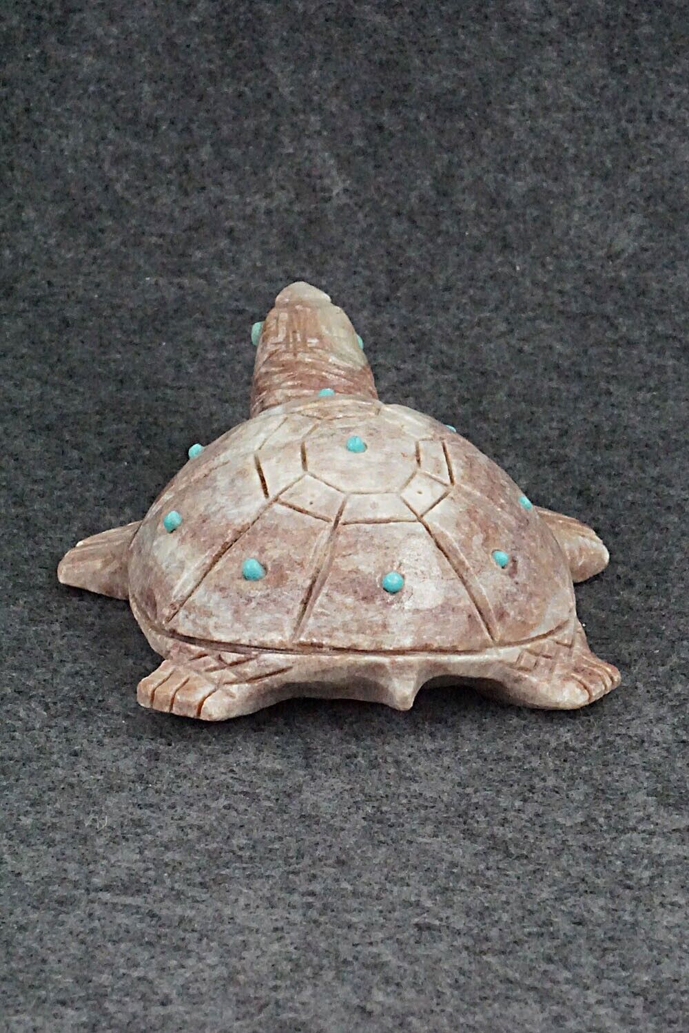 Sea Turtle Zuni Fetish Carving - Chris Nastacio