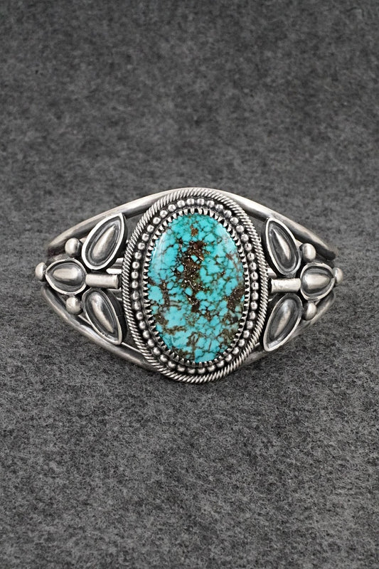 Turquoise & Sterling Silver Bracelet - Mark Yazzie