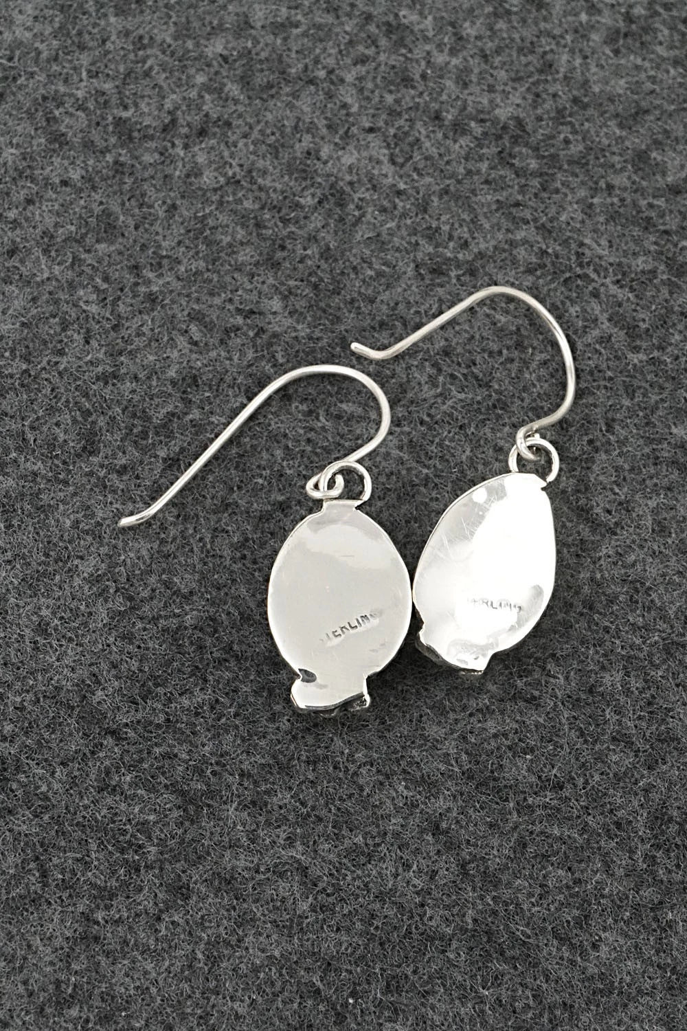 Turquoise & Sterling Silver Earrings - Rosemary Saunders