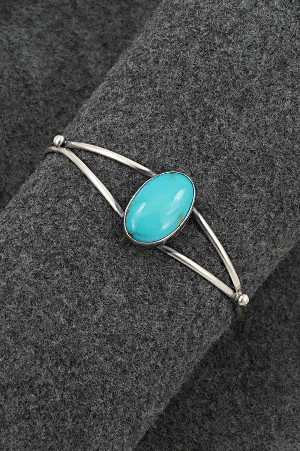Turquoise & Sterling Silver Bracelet - Rena Begay