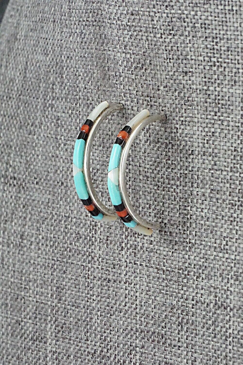 Multi-Stone & Sterling Silver Earrings - Jeanette Chavez