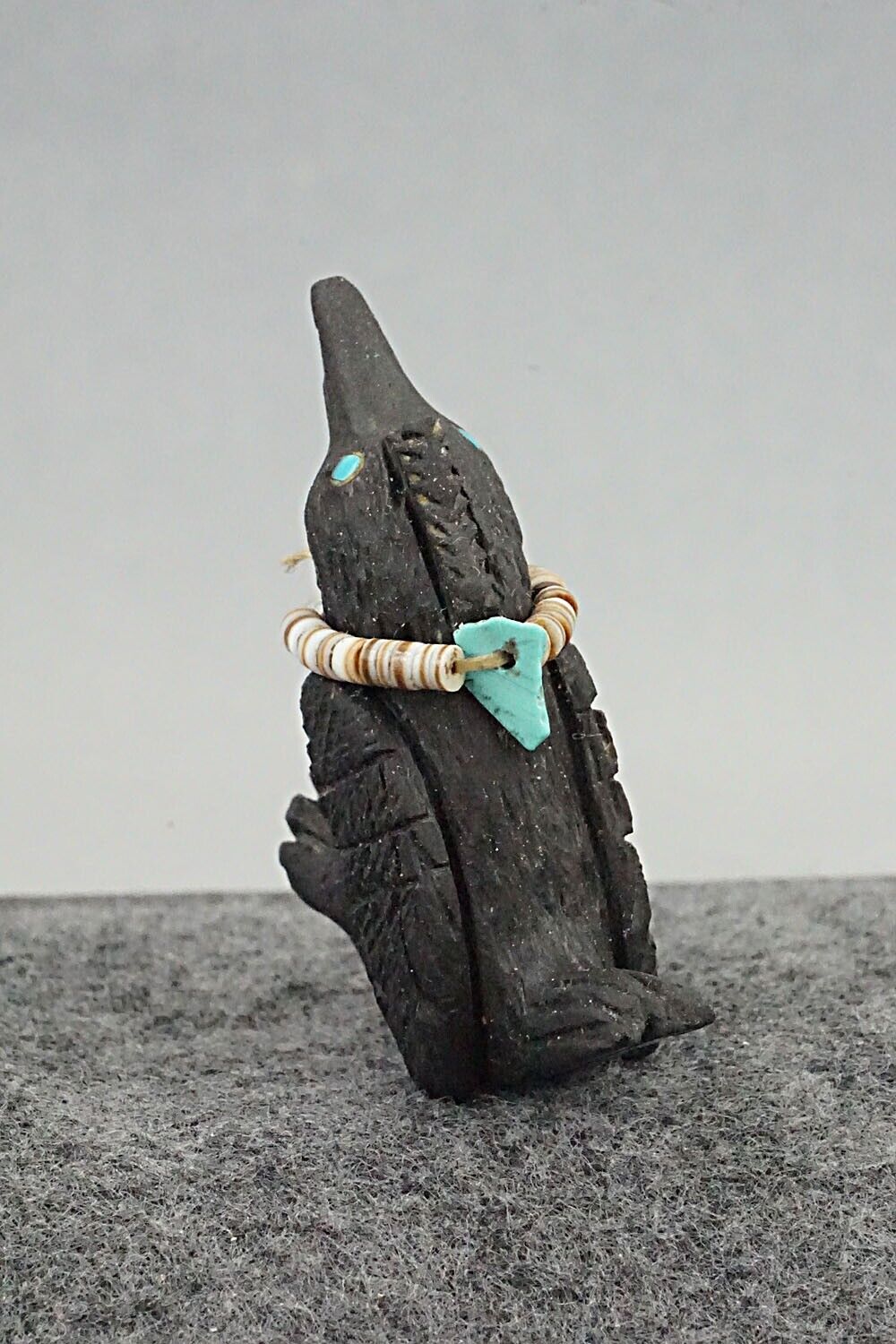 Roadrunner Zuni Fetish Carving - Carlton Comosona