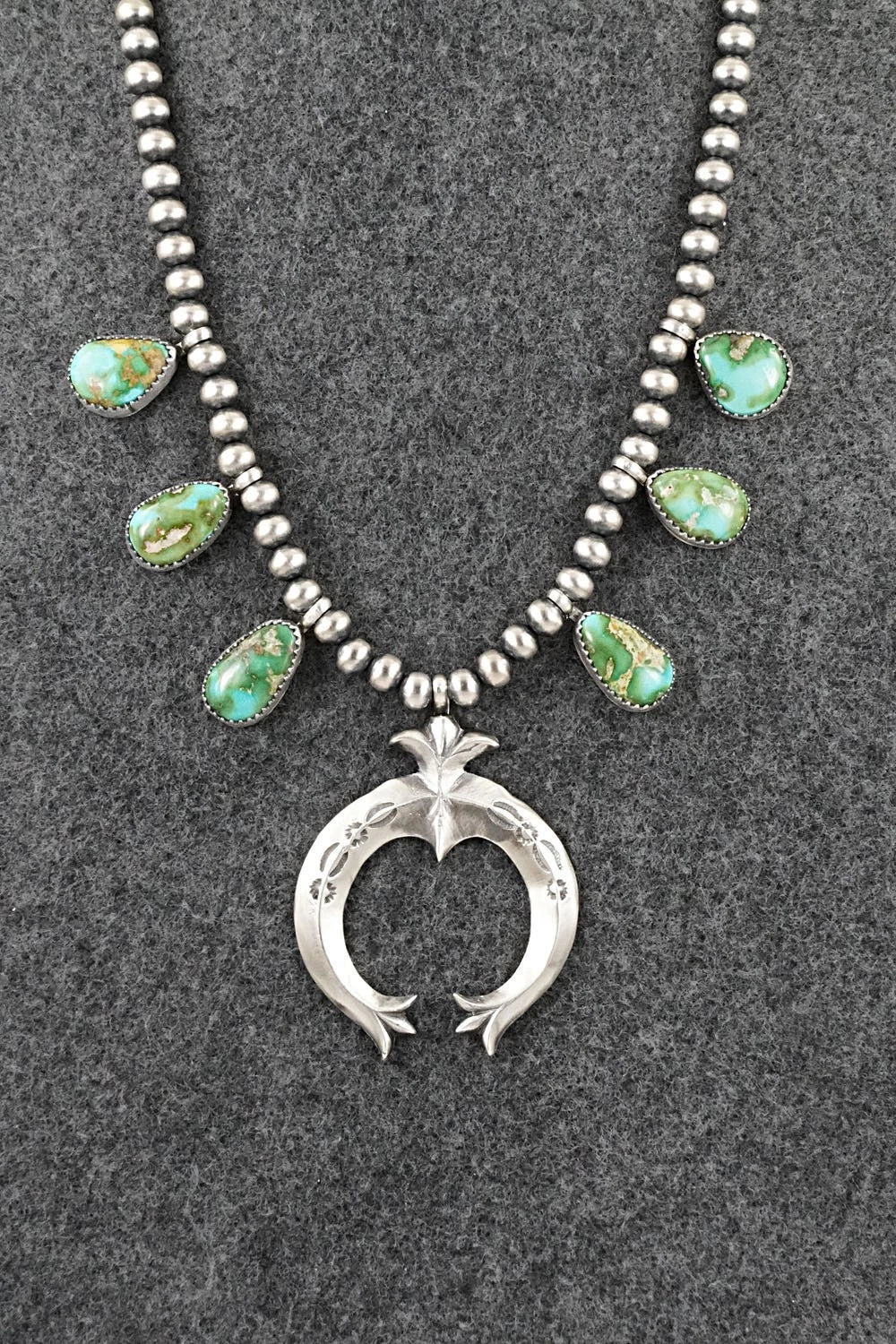 Turquoise & Sterling Silver Necklace - Latricia Largo