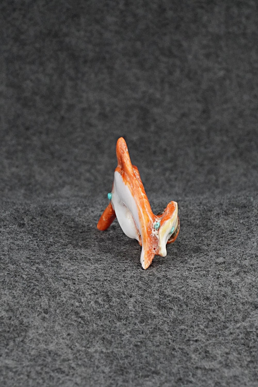 Dolphin Zuni Fetish Carving - Erick Lonjose