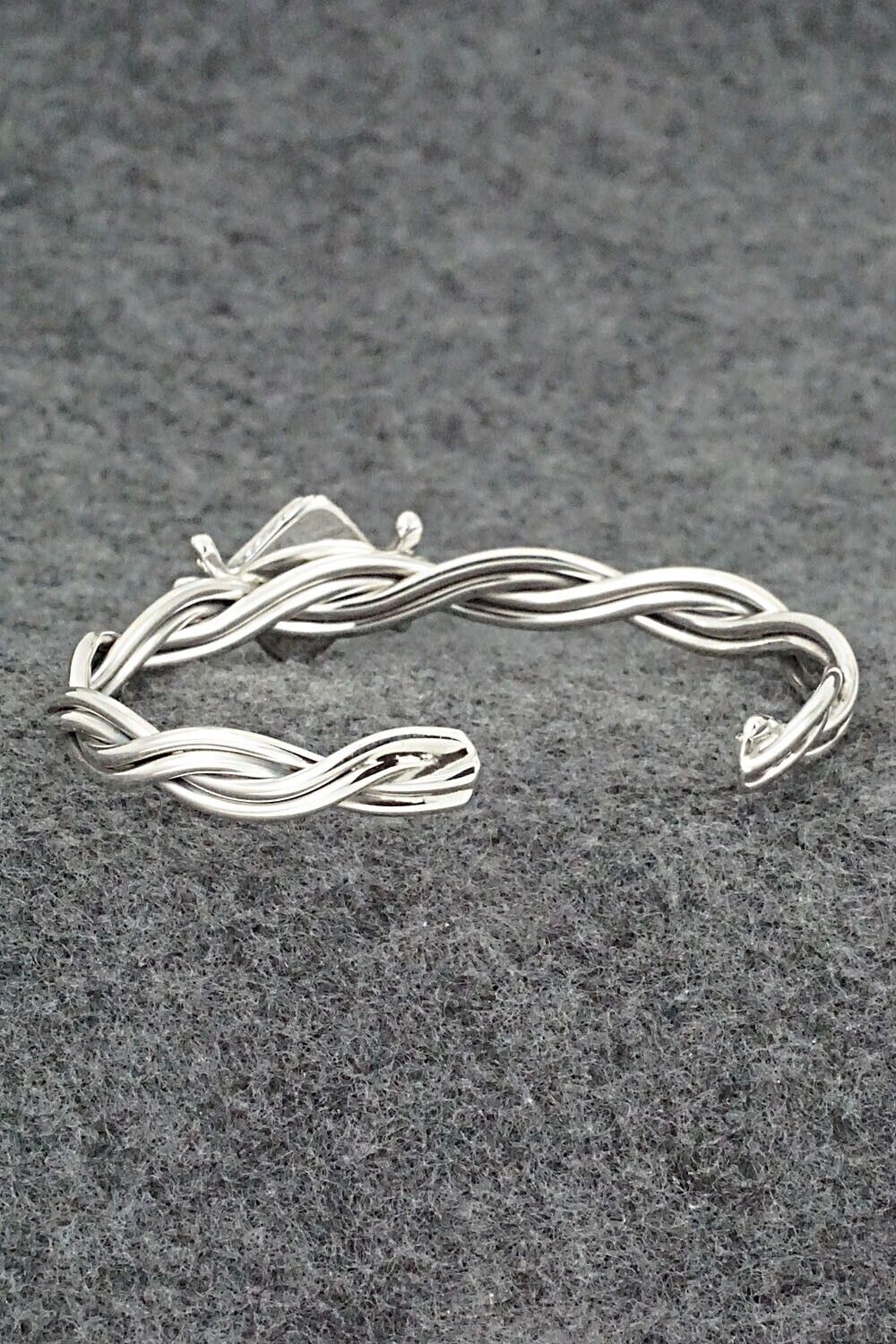 Turquoise & Sterling Silver Bracelet - James Manygoats