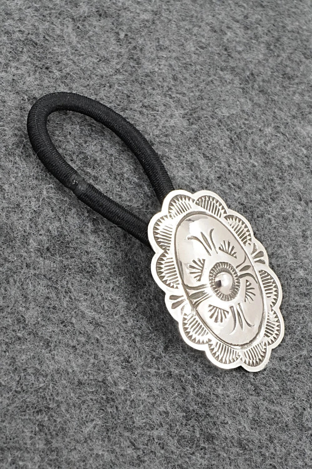 Sterling Silver Hair Tie - Bertha Begay