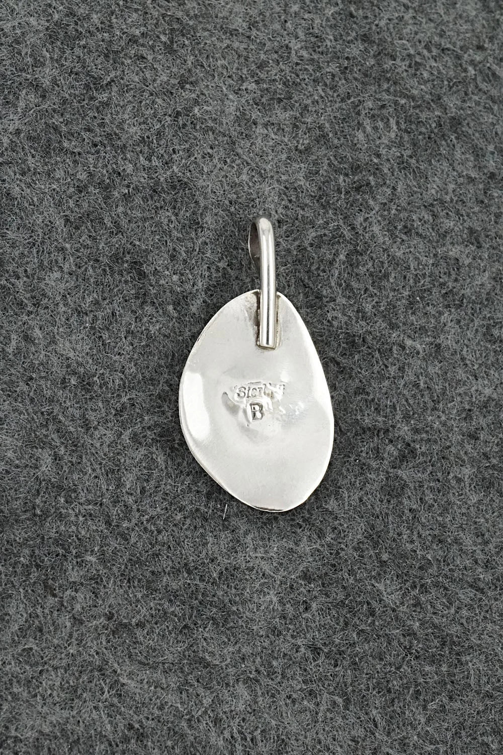 Turquoise & Sterling Silver Pendant - Ervin Begay