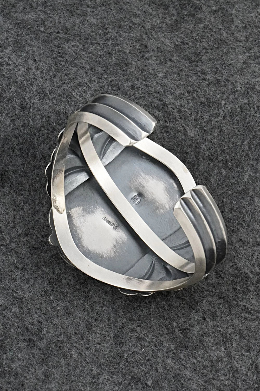Turquoise & Sterling Silver Bracelet - Raymond Delgarito
