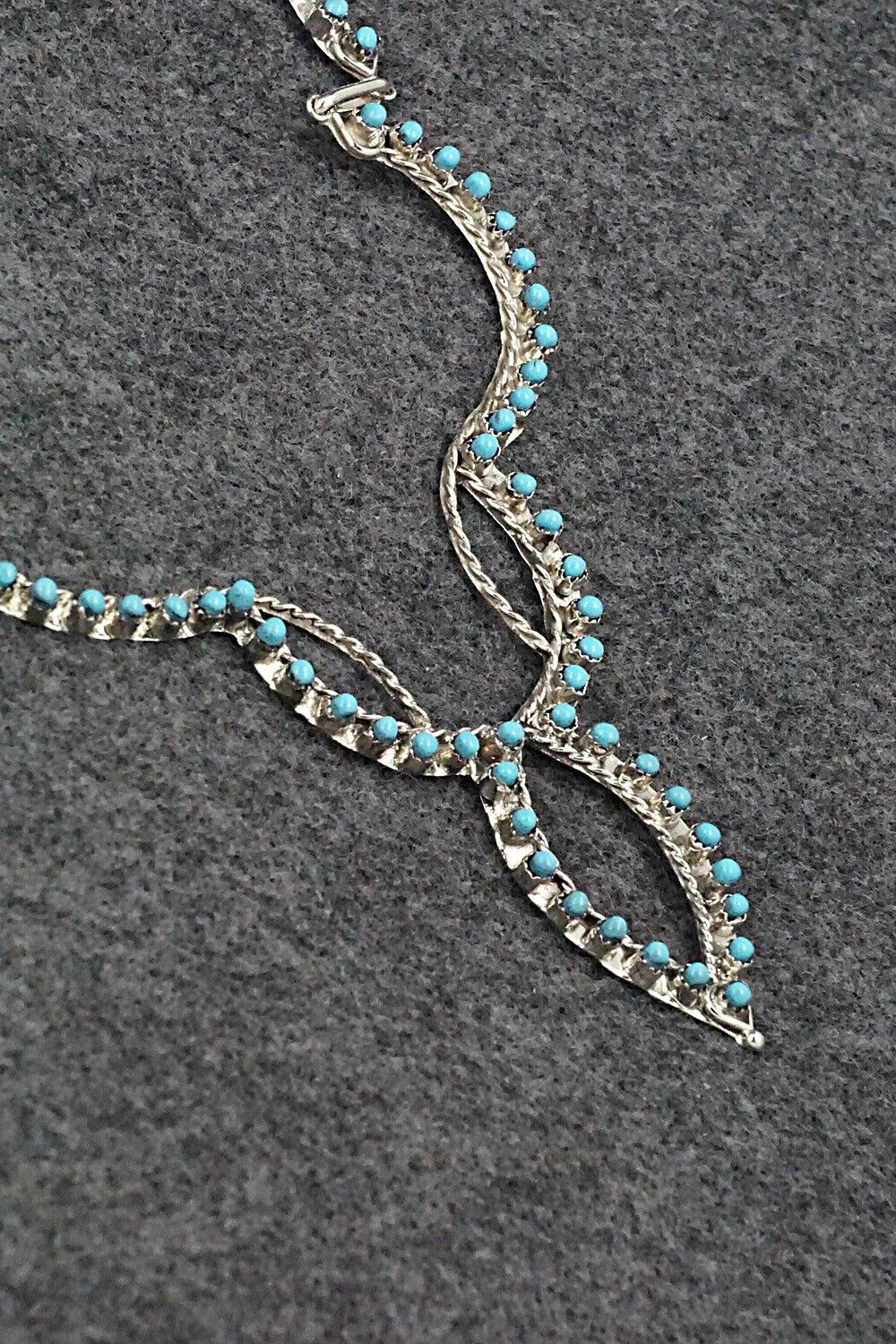 Turquoise & Sterling Silver Necklace Set - Wayne Johnson