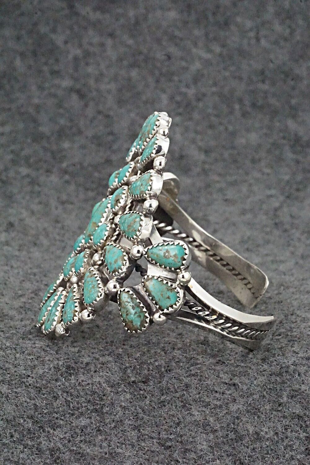 Turquoise & Sterling Silver Bracelet - Mike Platero