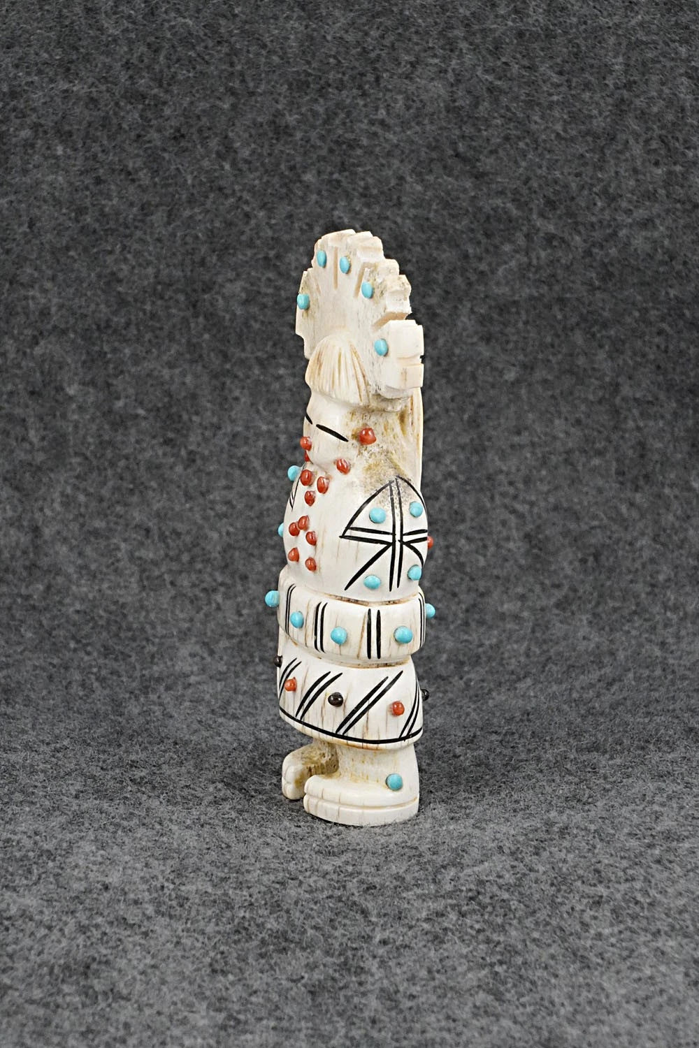 Corn Maiden Zuni Fetish Carving - Claudia Peina