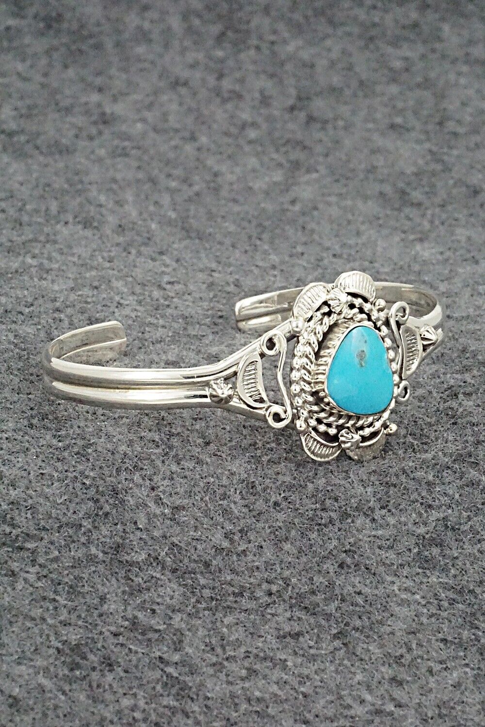 Turquoise & Sterling Silver Bracelet - Jimmy Garcia
