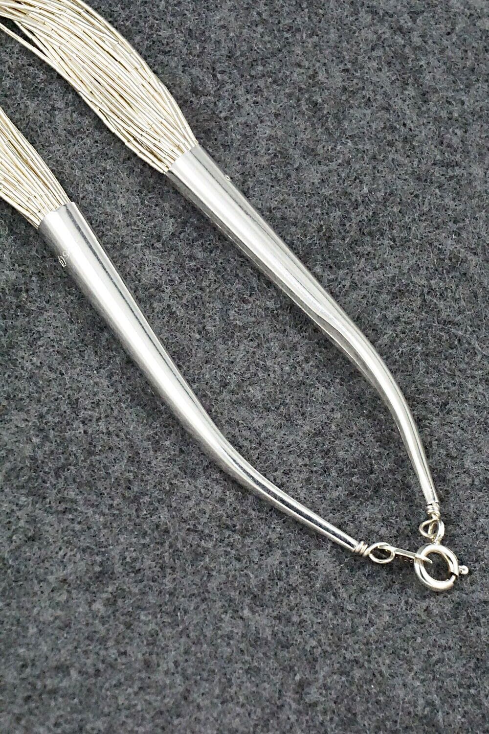 Liquid Silver Necklace - Sterling Silver 16"