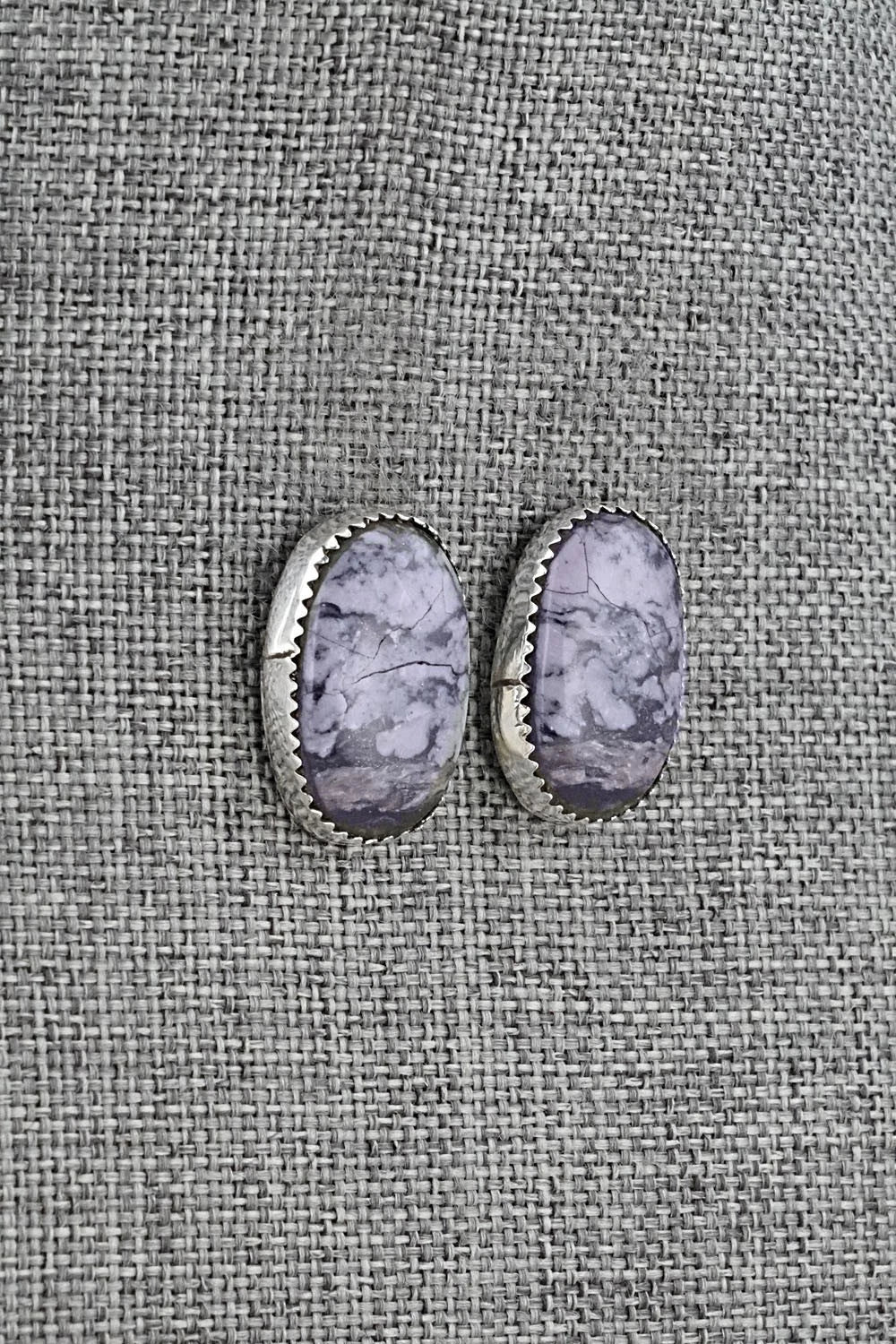 Morado & Sterling Silver Earrings - Murray Hannaweeka