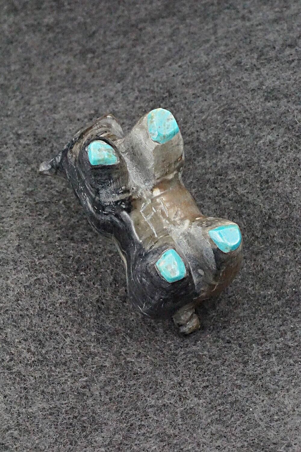 Pig Zuni Fetish Carving - Freddie Leekya