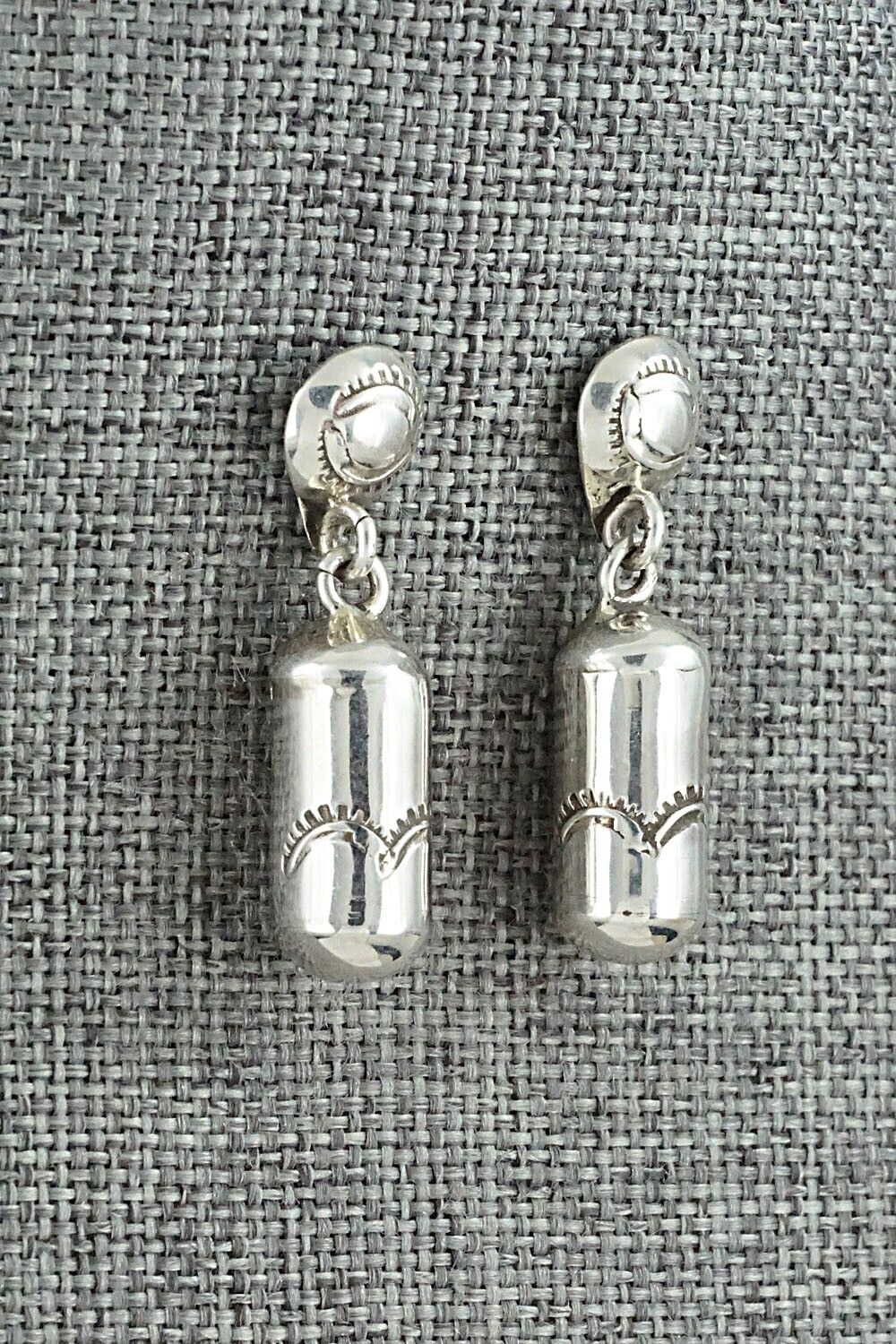 Sterling Silver Earrings - Kim Yazzie