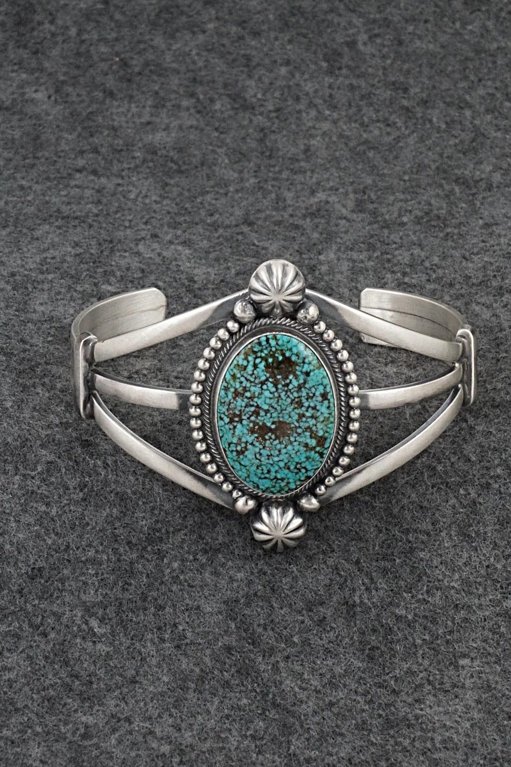 Turquoise & Sterling Silver Bracelet - Darrin Livingston
