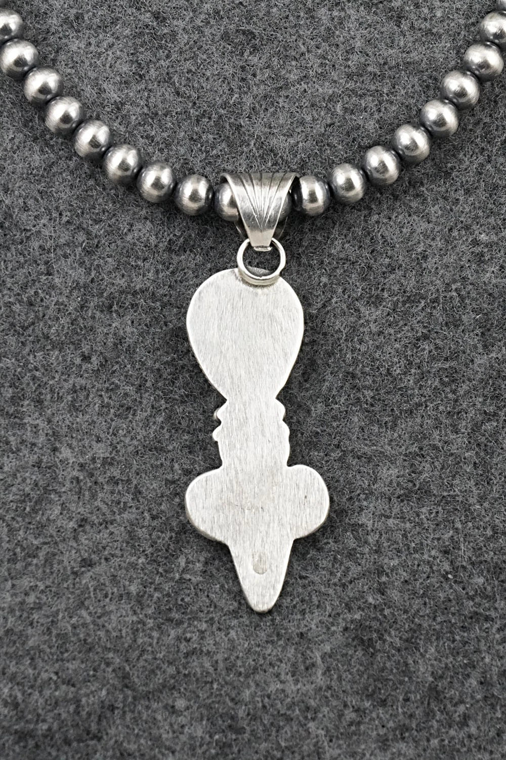 Turquoise & Sterling Silver Necklace - Gary Shorty