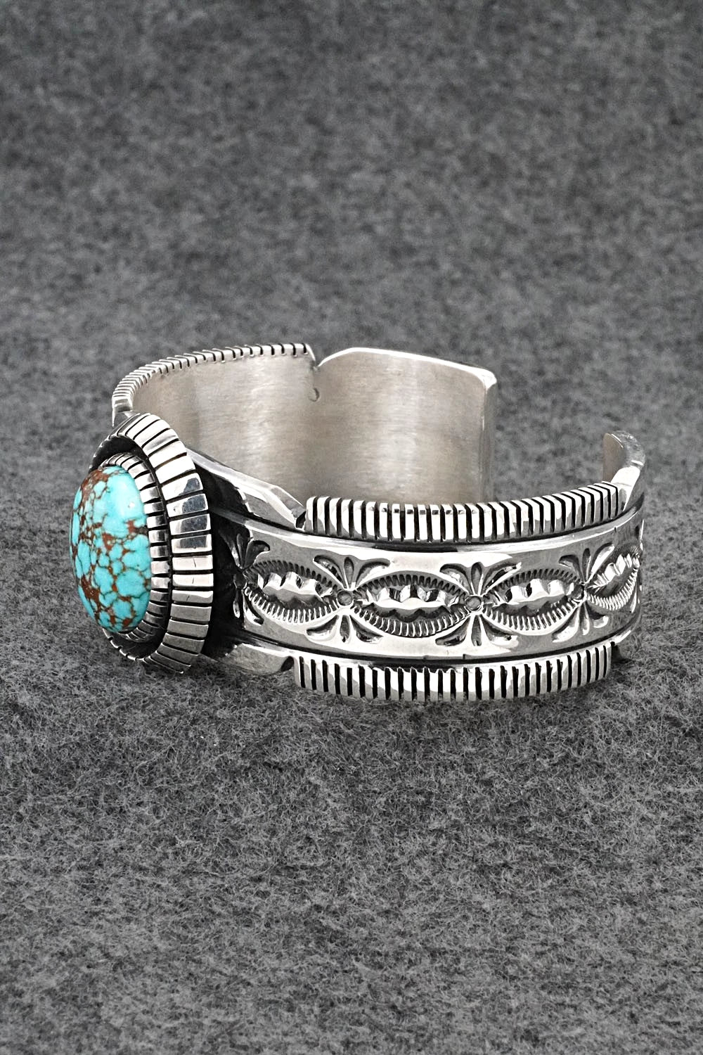 Turquoise & Sterling Silver Bracelet - Mark Yazzie