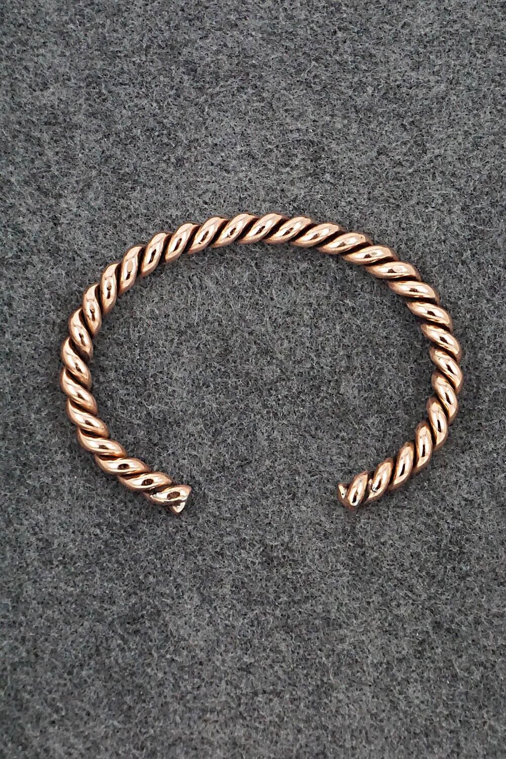 Copper Bracelet - Elaine Tahe