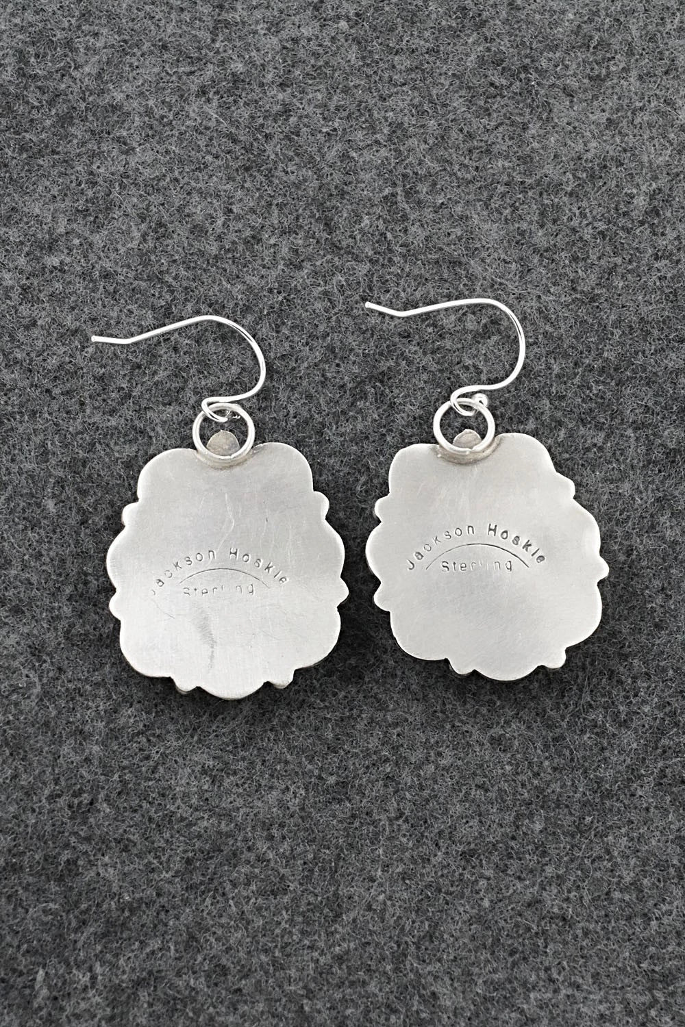 Turquoise & Sterling Silver Earrings - Jackson Hoskie