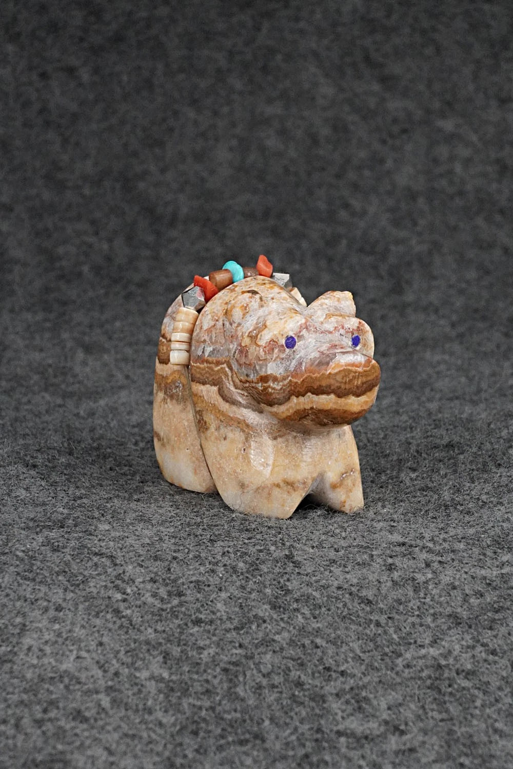 Bear Zuni Fetish Carving - Benina Kallestewa