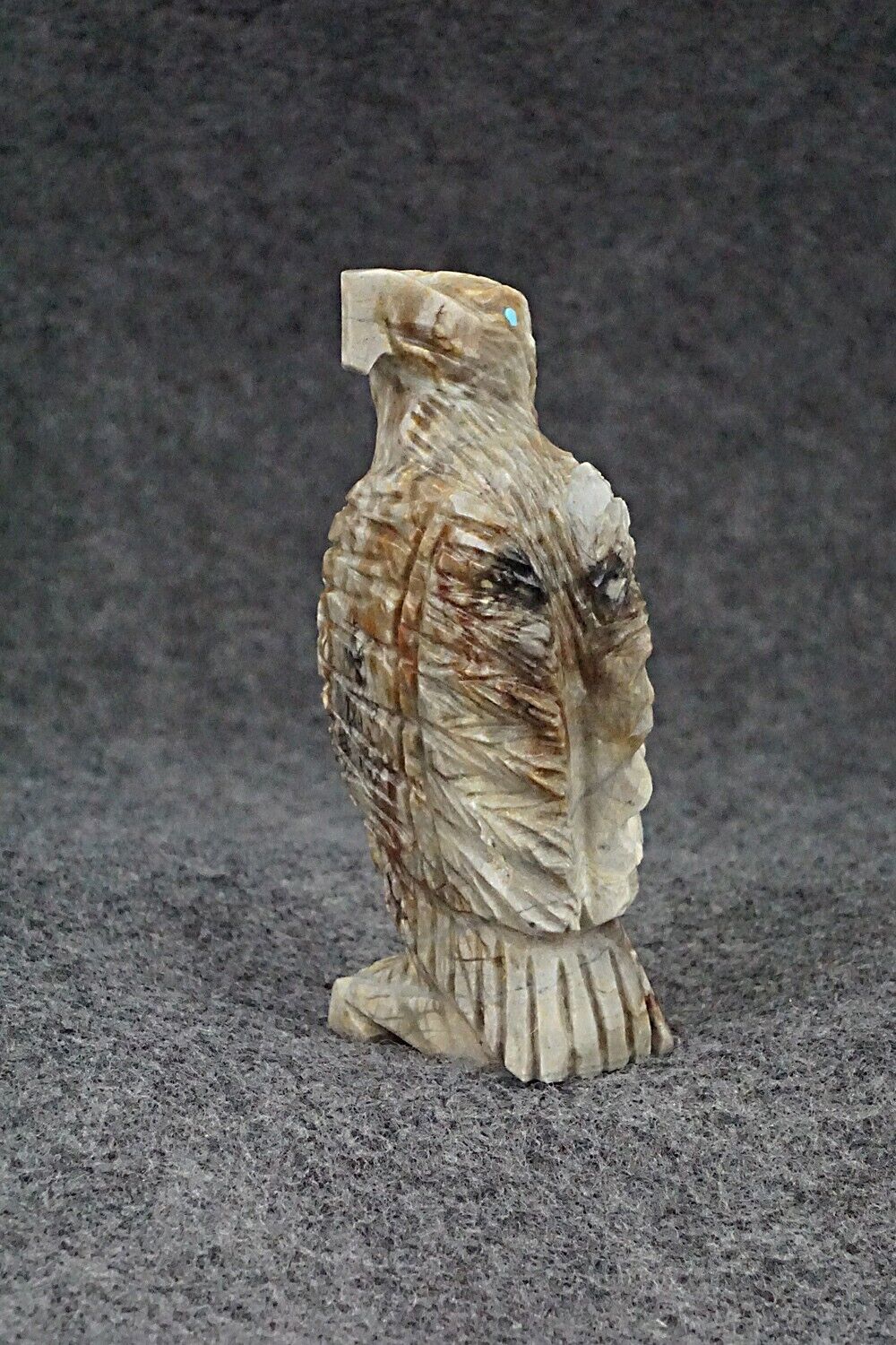 Eagle Zuni Fetish Carving - Tony Mackel