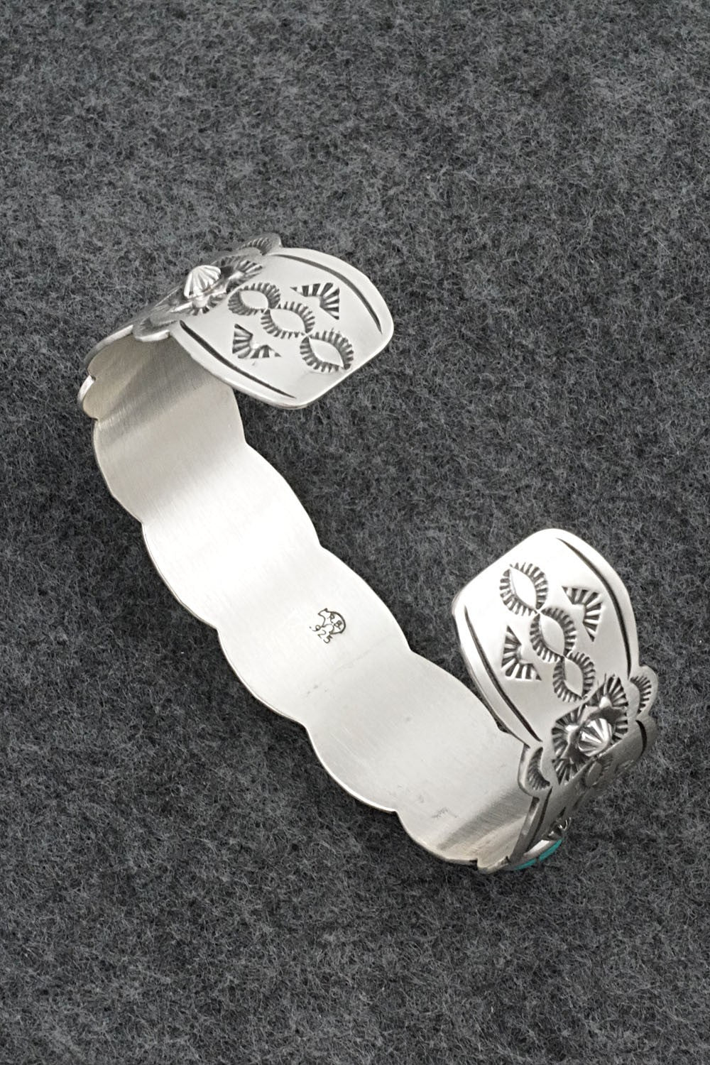 Turquoise & Sterling Silver Bracelet - Thomas Yazzie