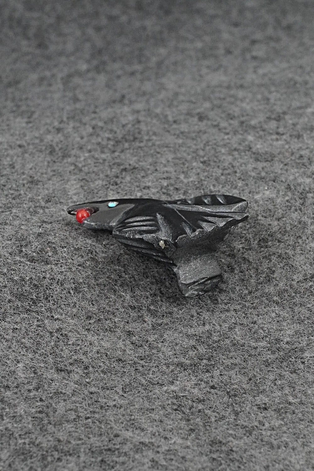 Crow Zuni Fetish Carving - Calvert Bowannie