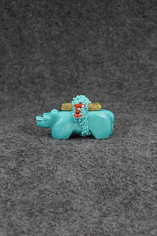 Bear Zuni Fetish Carving - Marvelita Phillips
