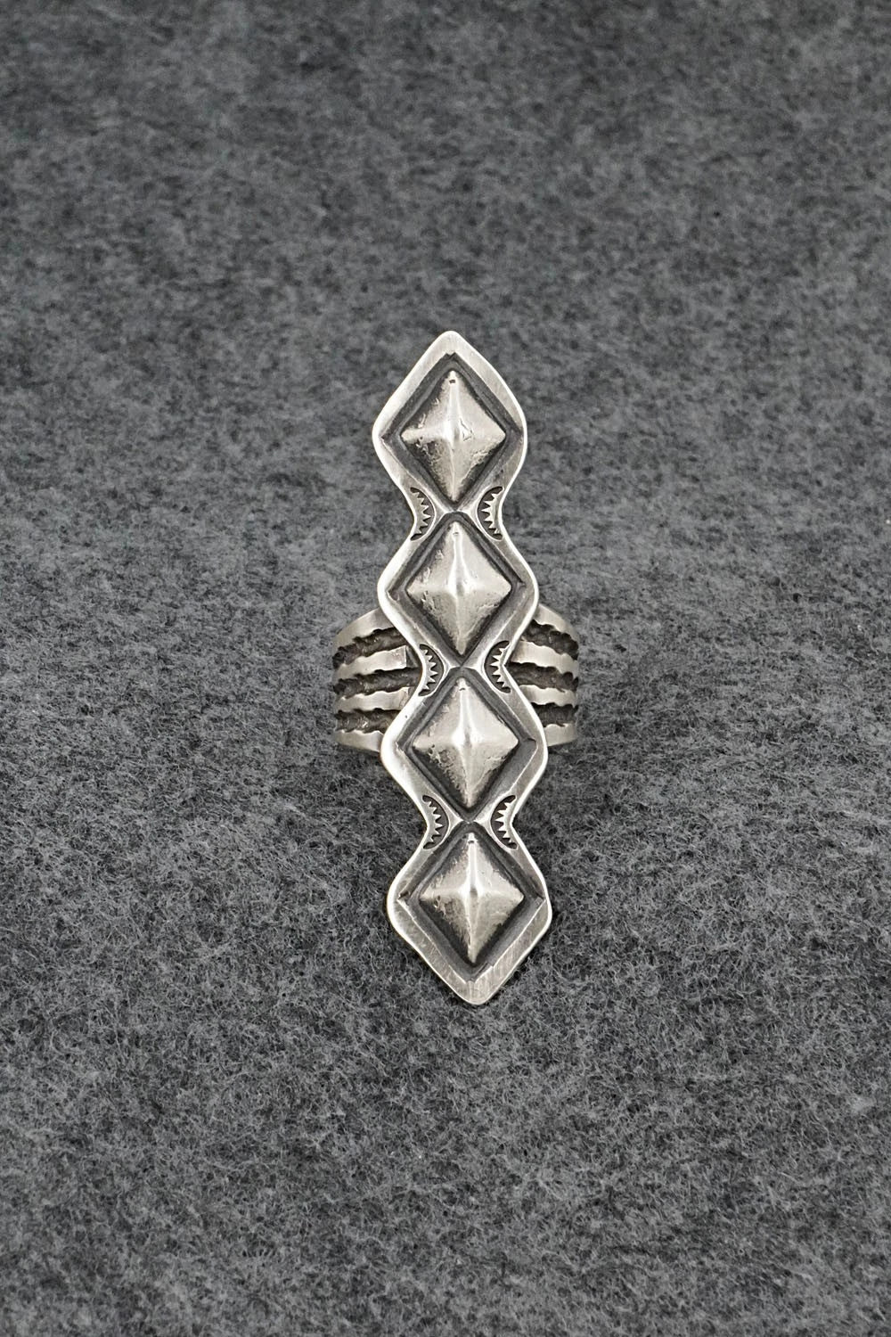 Sterling Silver Ring - Calvin Martinez - Size 8