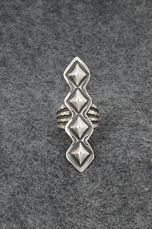Sterling Silver Ring - Calvin Martinez - Size 8