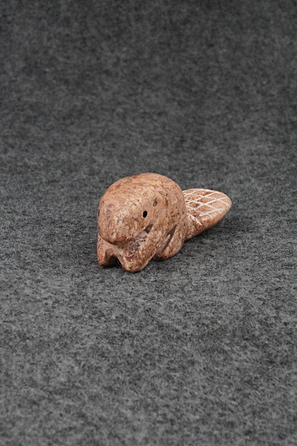 Beaver Zuni Fetish Carving - Justin Red Elk