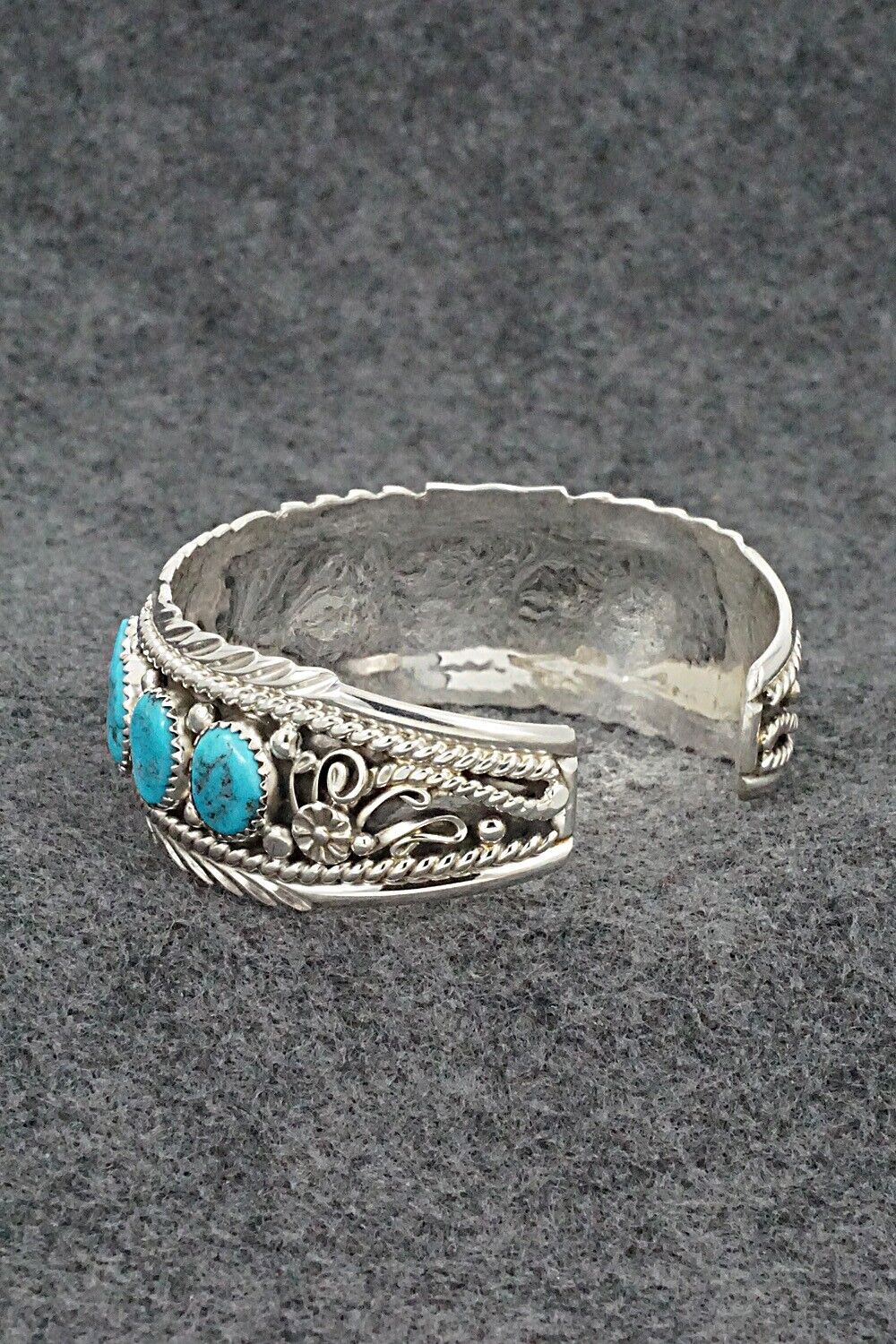 Turquoise & Sterling Silver Bracelet - Martin Muskett