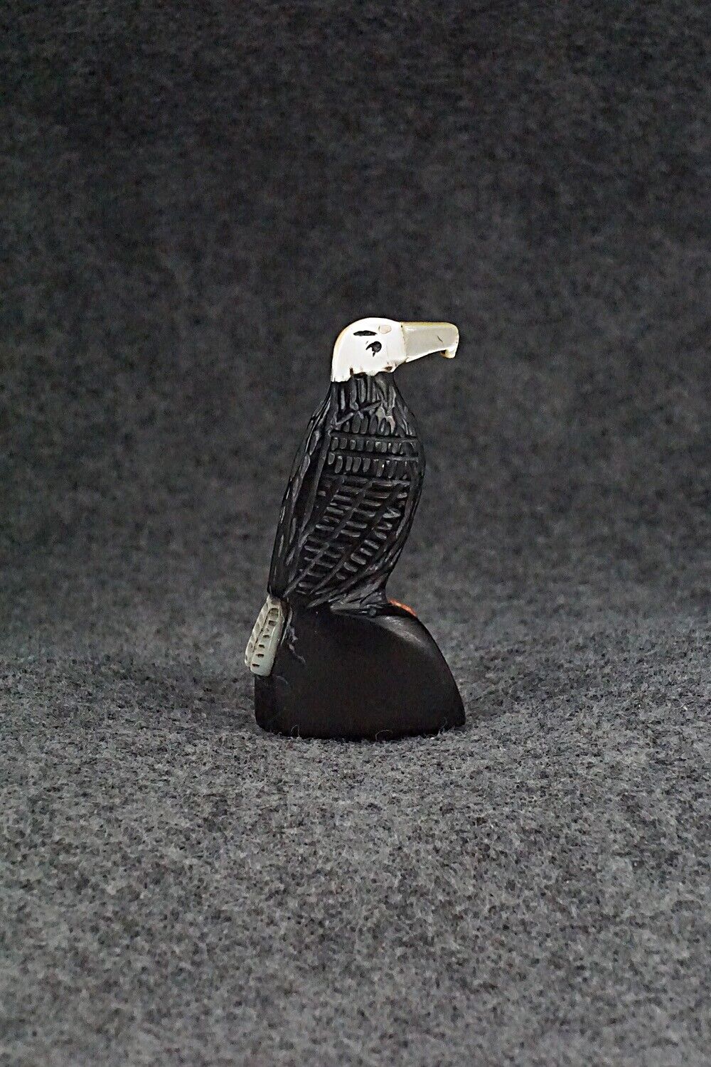 Eagle Zuni Fetish Carving - Darrin Boone