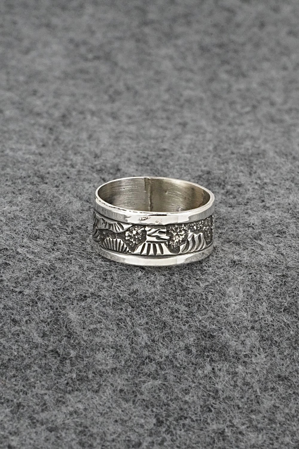 Sterling Silver Ring - Elaine Becenti - Size 10