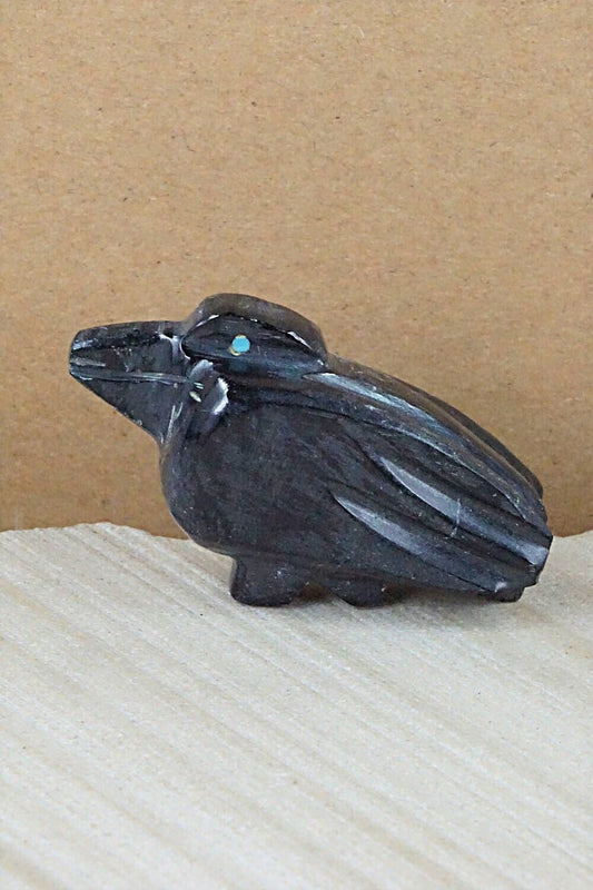 Crow Zuni Fetish Carving - Tim Lementino