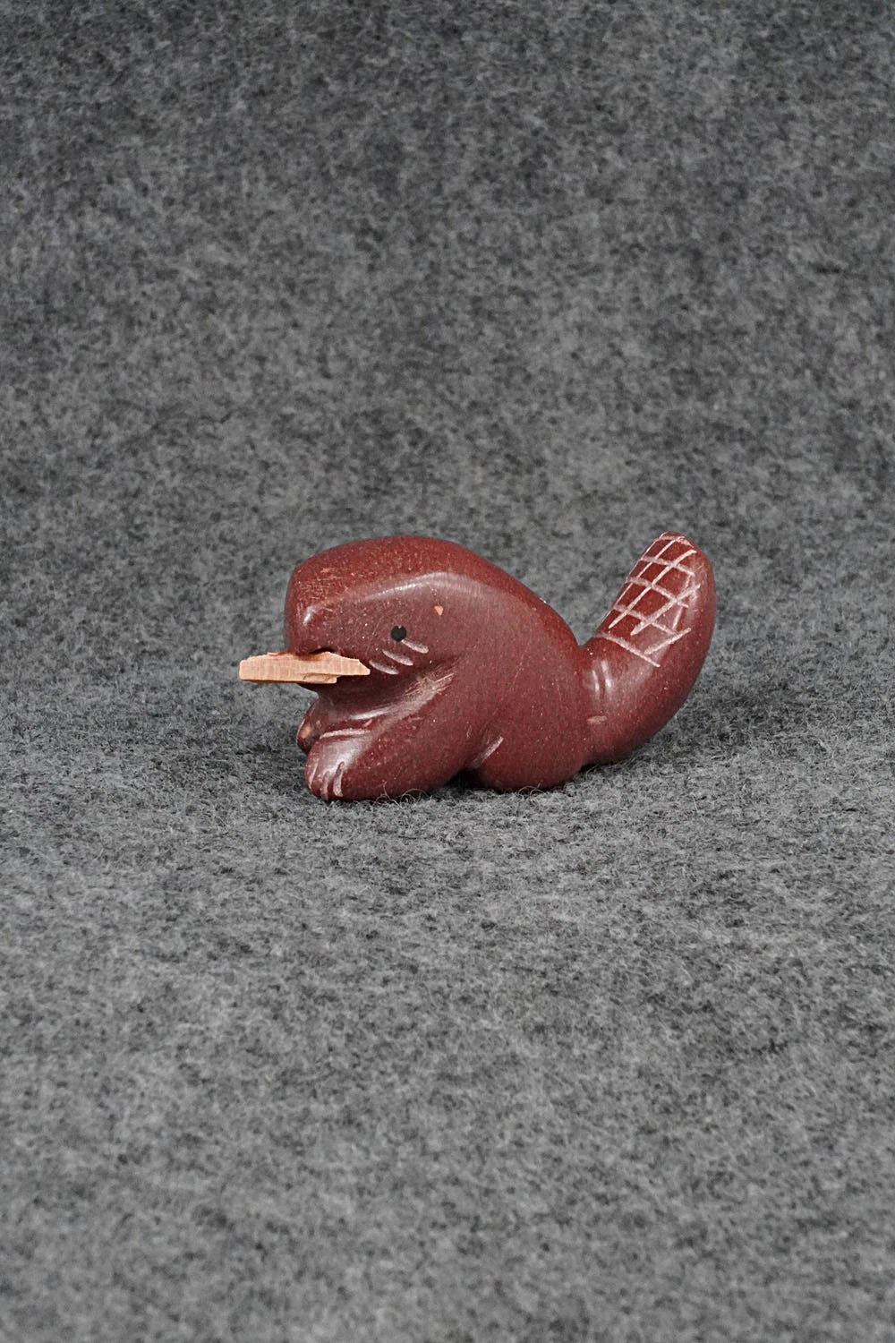 Beaver Zuni Fetish Carving - Justin Red Elk