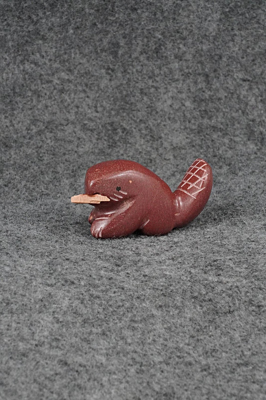 Beaver Zuni Fetish Carving - Justin Red Elk