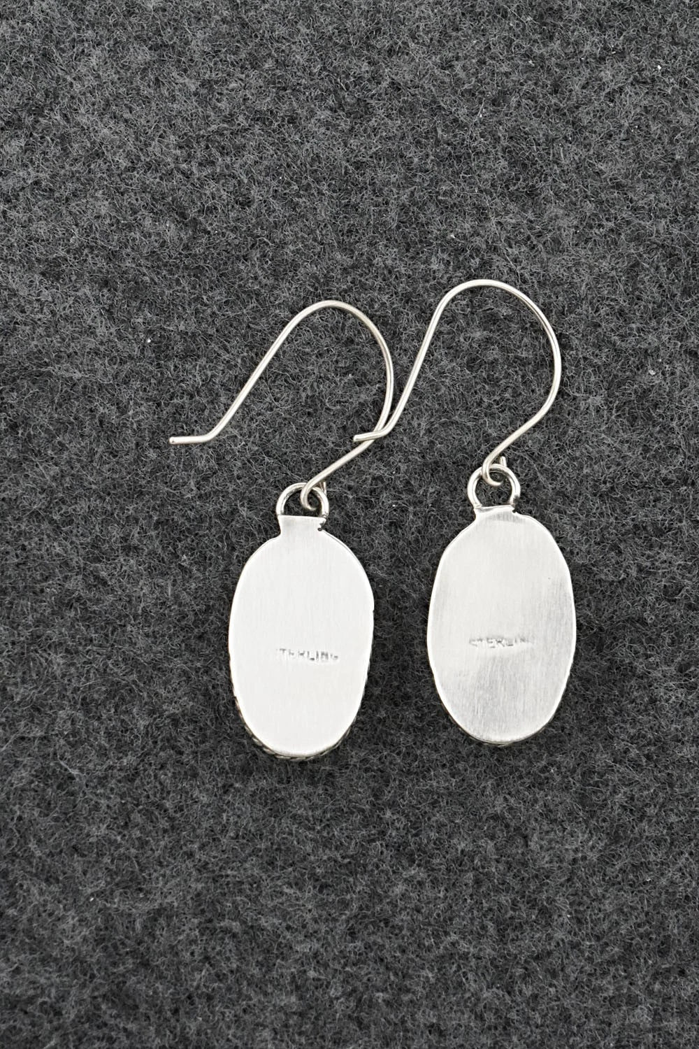 Turquoise & Sterling Silver Earrings - Rosemary Saunders