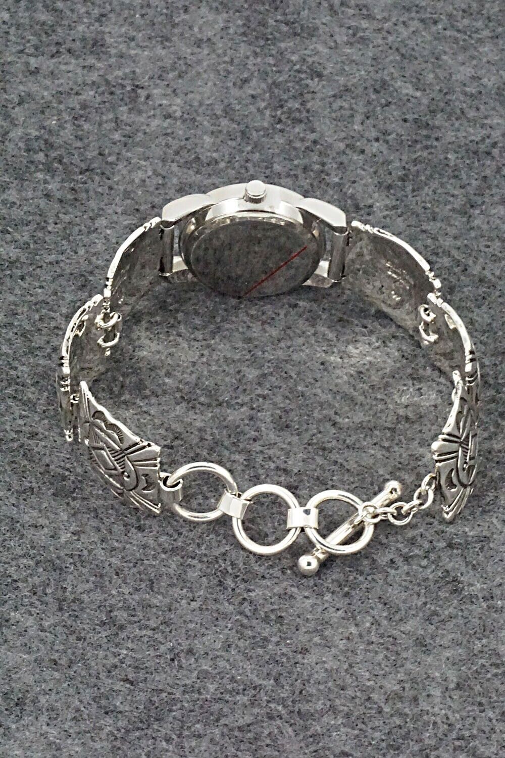 Sterling Silver Watch Bracelet - Elgin Tom