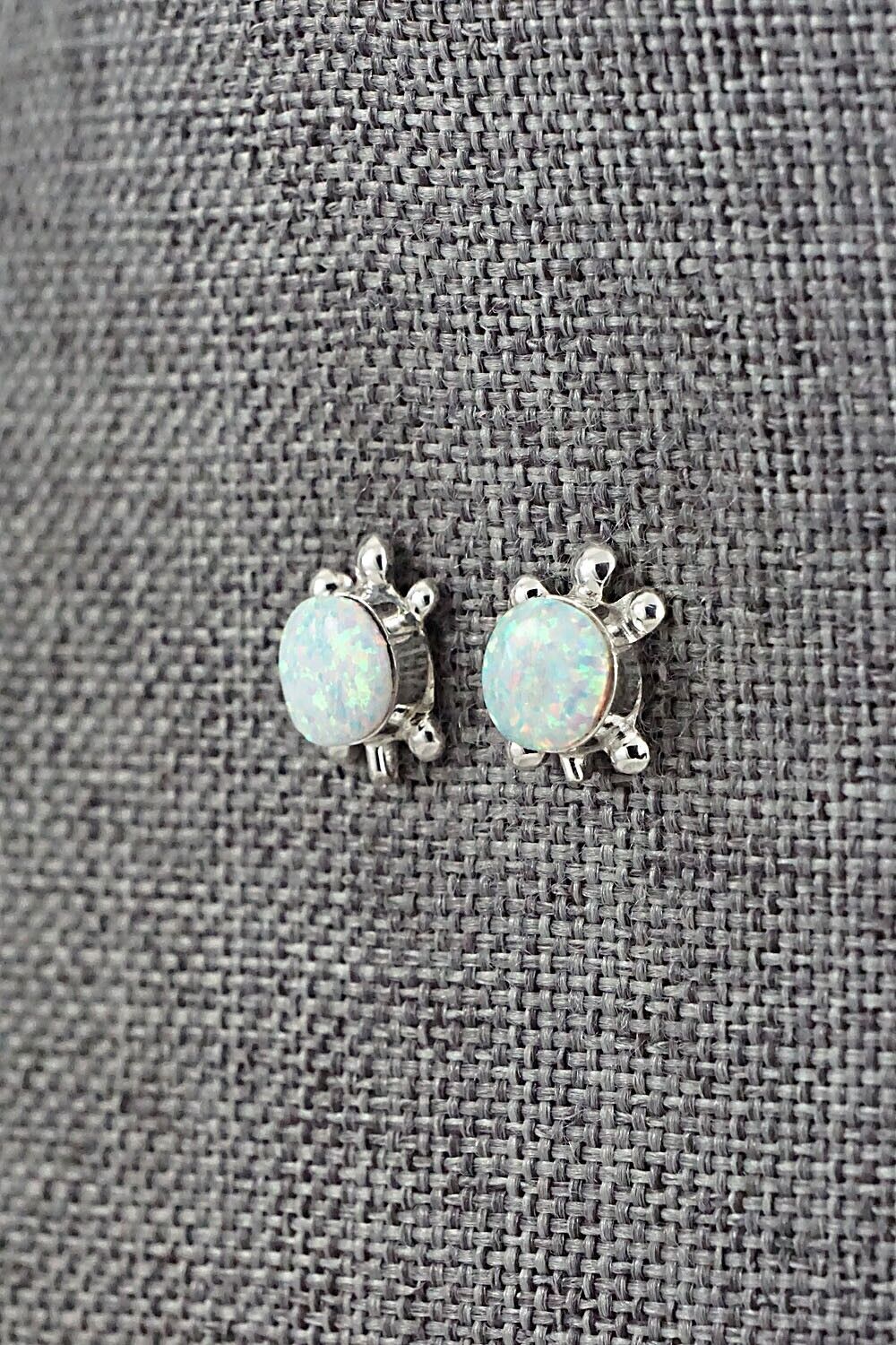 Opalite & Sterling Silver Earrings - Ashley Laate