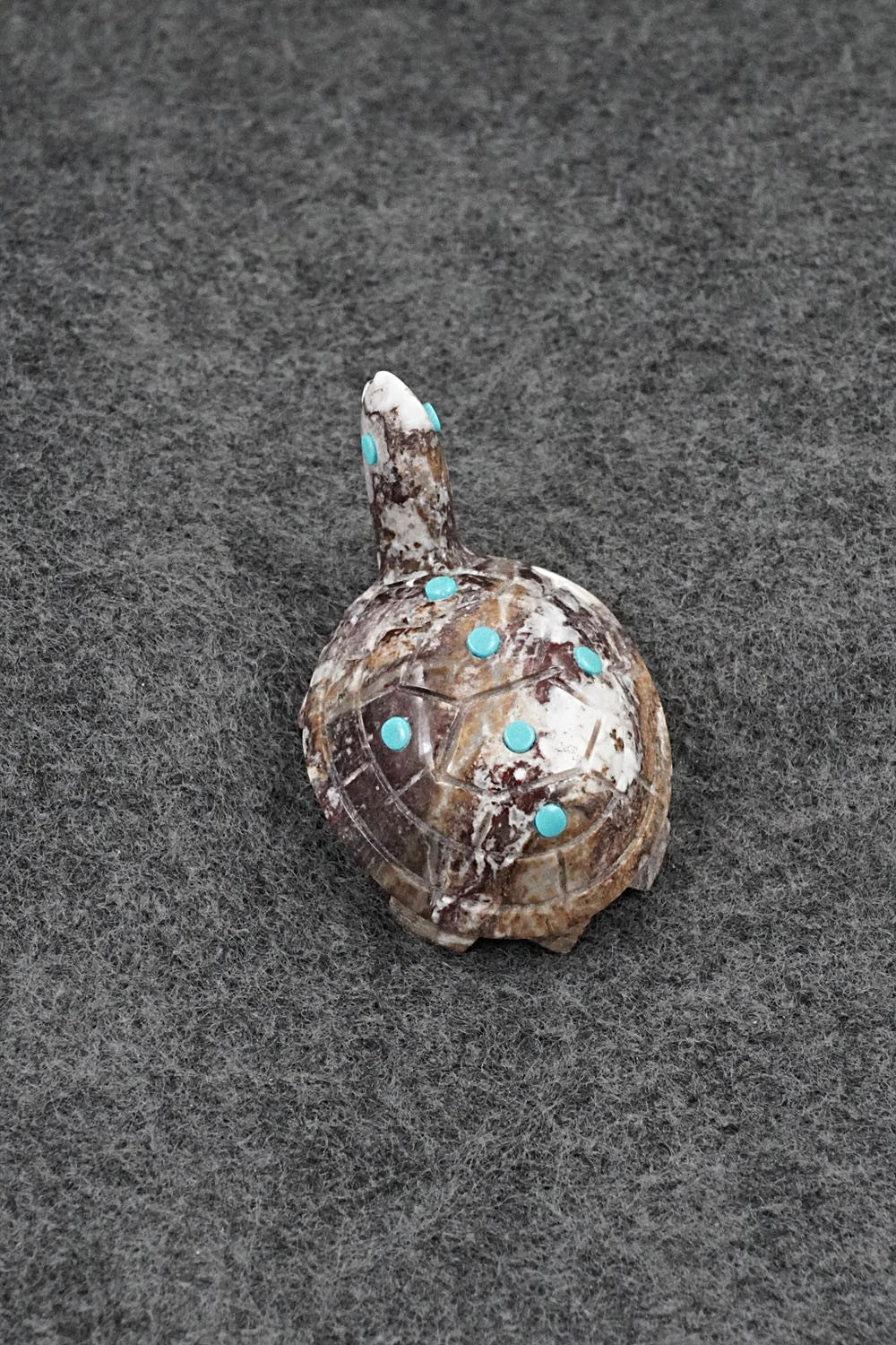 Turtle Zuni Fetish Carving - Ronnie Lunasee