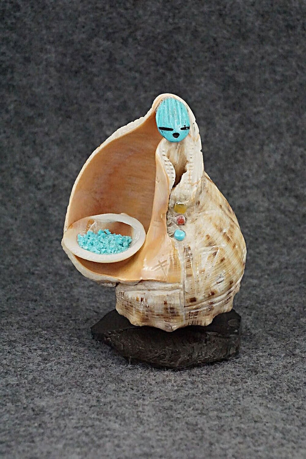 Corn Maiden Zuni Fetish Carving - Stuart Quandelacy