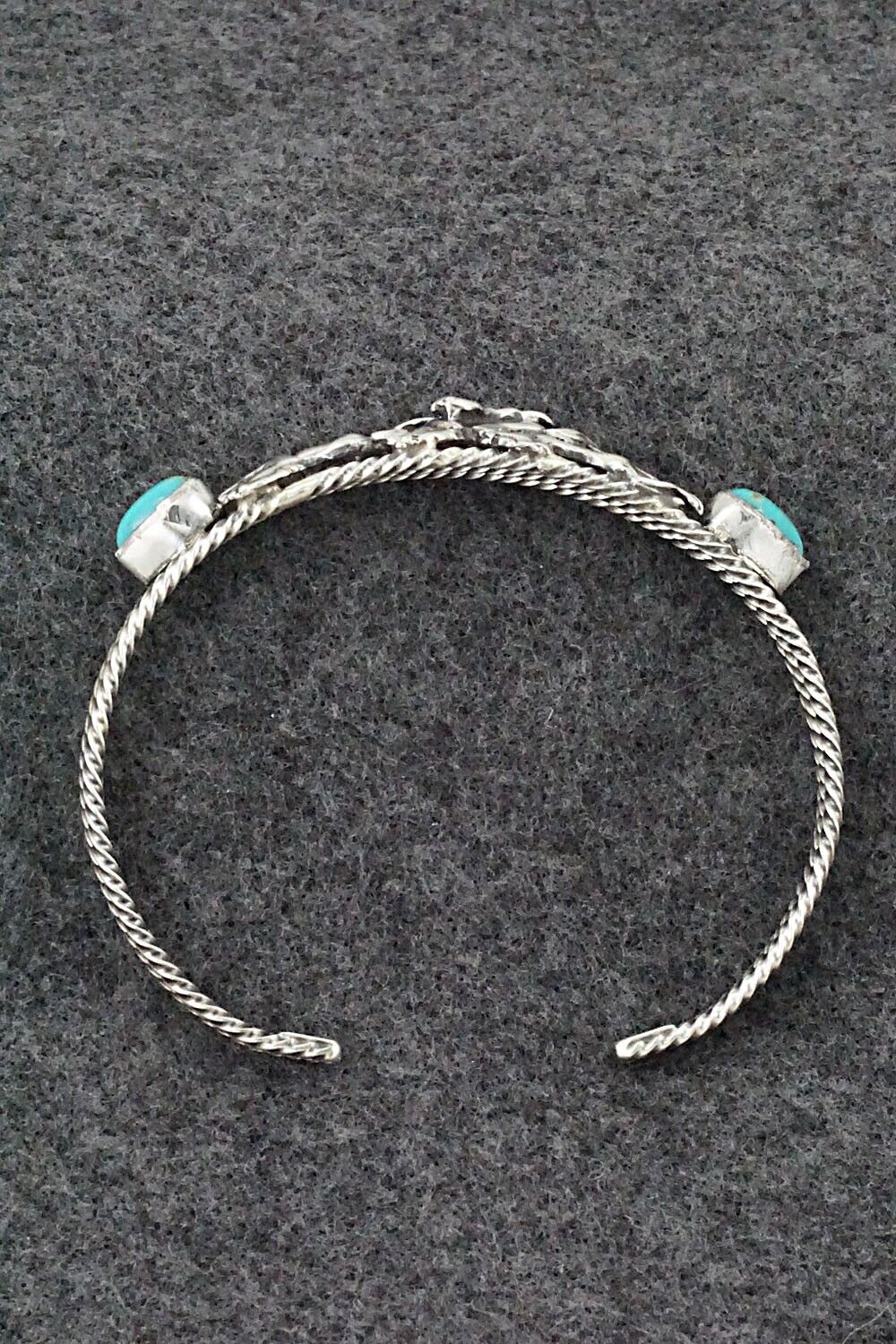 Turquoise & Sterling Silver Bracelet - Bobby Platero