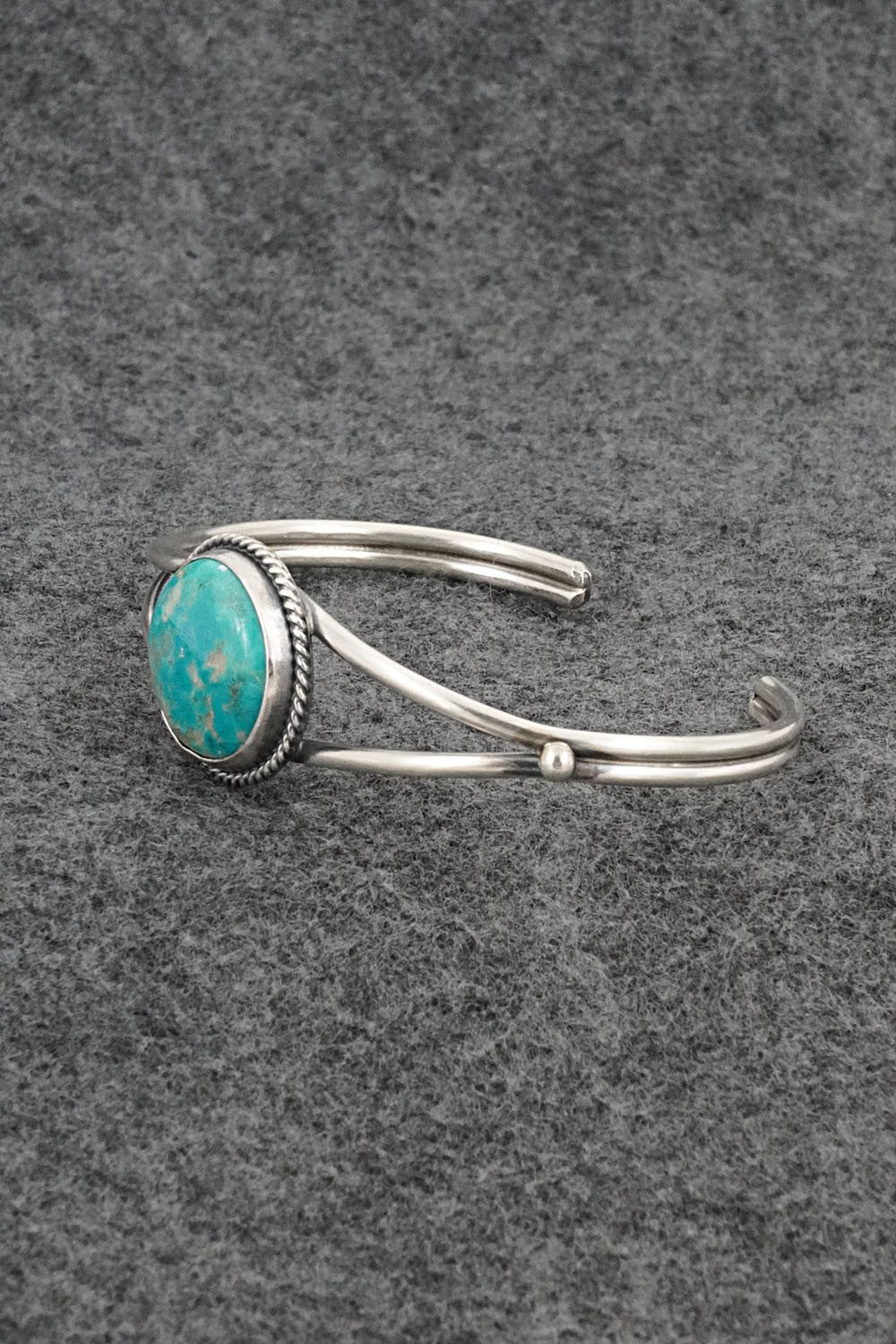 Turquoise & Sterling Silver Bracelet - Rena Begay