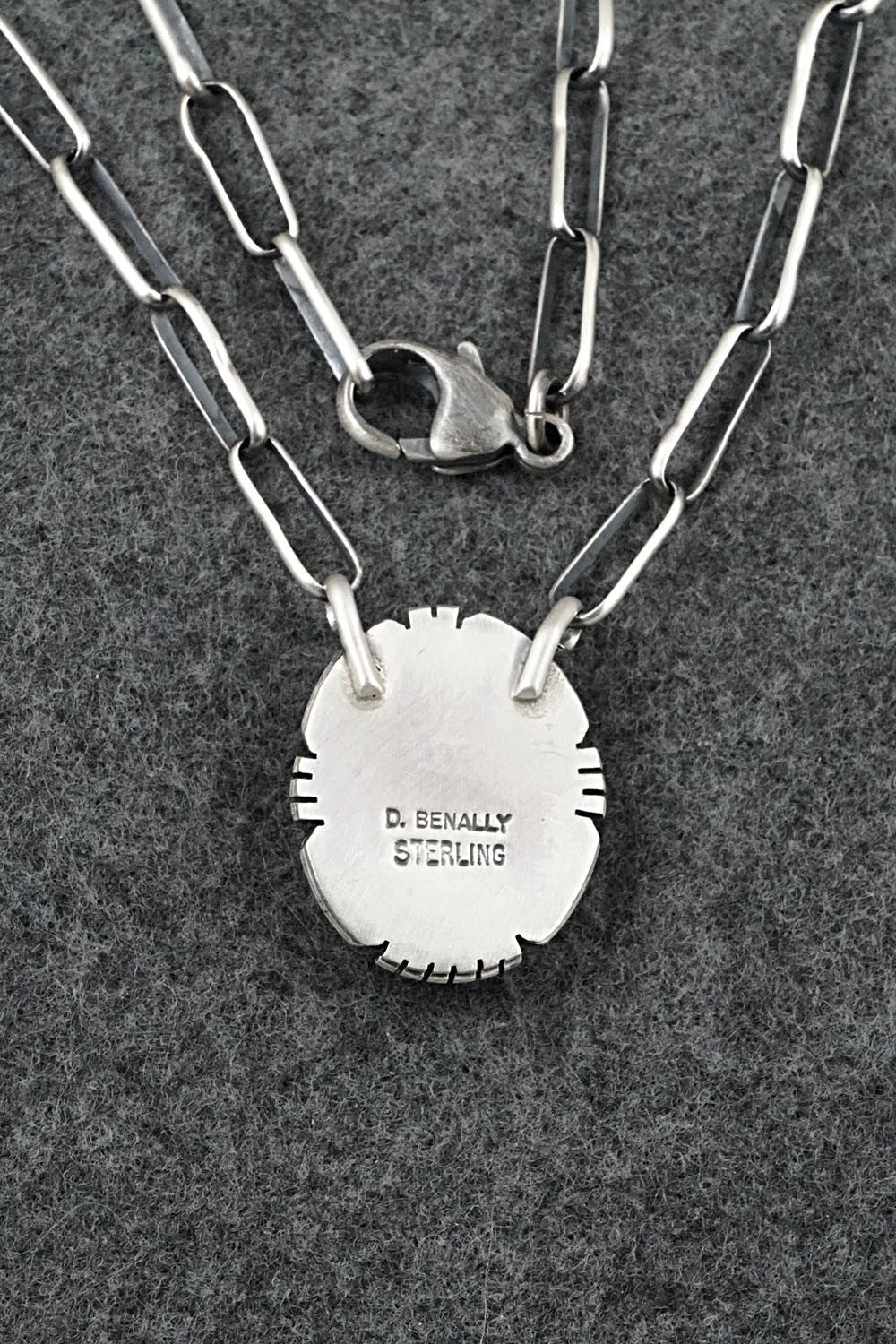 Turquoise & Sterling Silver Necklace - Daniel Benally
