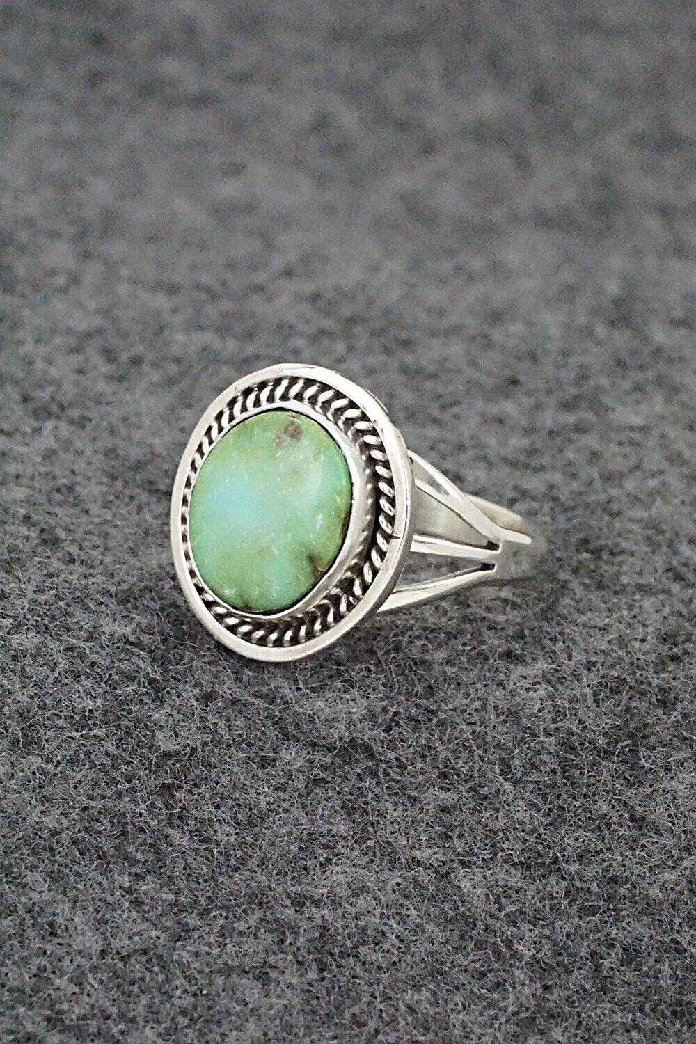 Turquoise & Sterling Silver Ring - Daniel Benally - Size 9